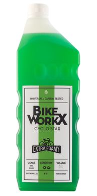 Очисник BikeWorkX Cyclo Star банка 1л GREENER/1 фото