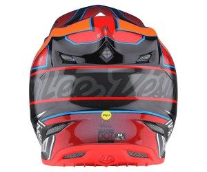Мото шолом TLD SE5 Carbon Helmet Team Red M