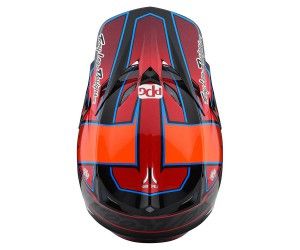 Мото шолом TLD SE5 Carbon Helmet Team Red M