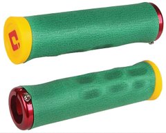 Грипси ODI Tinker Juarez Dread Lock Grip Rasta w/Red clamp (роста з червоними замками) D36DLRS-R	 фото