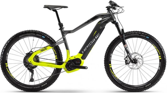 Електровелосипед Haibike SDURO HardSeven 9.0 500Wh 27,5", рама L, титан-чорно-жовтий, 2018 ROVER-4540050848 фото