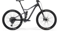 Велосипед MERIDA ONE-FORTY 800 M SILK ANTHRACITE/BLACK ROVER-6110878390 фото