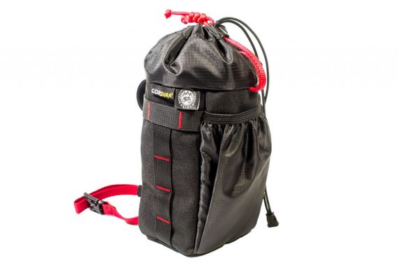 Сумка на руль KasyBag Pocket Pack One hand (кормушка) Black-Red KB-PP-OH-b-r	 фото