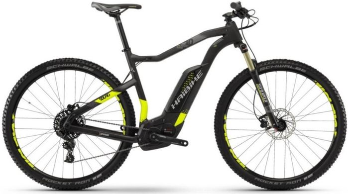 Електровелосипед Haibike SDURO HardNine Carbon 8.0 500Wh 29", рама L, біло-чорно-жовтий 2018 ROVER-4540106850 фото