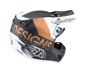 Мото шолом TLD SE5 Carbon Helmet QUALIFIER WHITE/BRONZE M