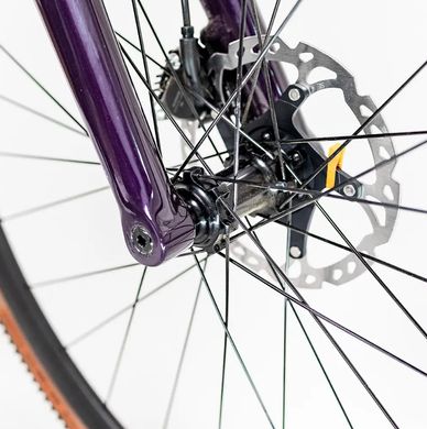 Велосипед CYCLONE 700c-CGX-carbon 54cm ЧОРНО/ФІОЛЕТОВИЙ ROVER-22-003 фото