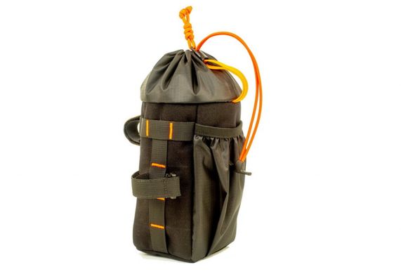 Сумка на руль KasyBag Pocket Pack One hand (кормушка) Black-Orange KB-PP-OH-b-o	 фото