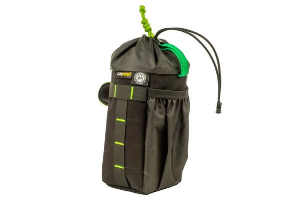 Сумка на руль KasyBag Pocket Pack One hand (кормушка) Black-Green KB-PP-OH-b-g	 фото