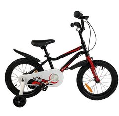 Велосипед дитячий RoyalBaby Chipmunk MK 18", OFFICIAL UA, чорний ROVER-CM18-1-black фото