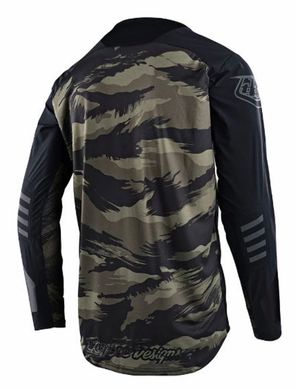 Мото джерсі TLD Scout SE Jersey SYSTEMS BRUSHED CAMO BLk/MILITARY GREEN XL