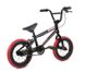 Велосипед 12" Stolen AGENT 13.25" 2021 BLACK W/ DARK RED TIRES