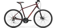 Велосипед MERIDA CROSSWAY 20 S(47)MATT BURGUNDY RED(RED) ROVER-A62211A 01734 фото