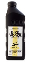 Гальмівна рідина BikeWorkX Brake Star DOT 4 1л BRAKE/1 фото