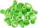 Баренди BMX 2-Color Push in Plugs Refill pack Green w/ White (зелено-білі) F72PPN фото 2