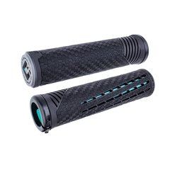 Грипси ODI CF Grip v2.1 Lock-On Black / Mint F35CFBM-B	 фото