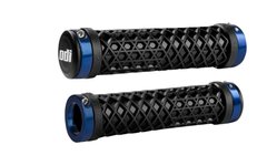 Грипси ODI Vans® Lock-On Grips, Black w/ Blue Clamps, чорні із синіми замками D30VNB-U фото