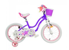 Велосипед RoyalBaby STAR GIRL 16", OFFICIAL UA, фіолетовий ROVER-RB16G-1-PRL фото