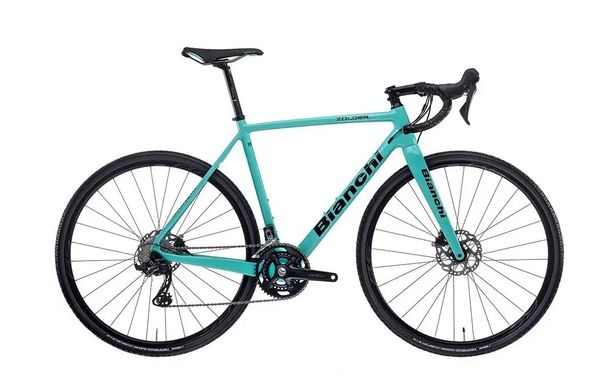 Велосипед BIANCHI Zolder Pro GRX 810 11S Disc H CX 52cm Celeste ROVER-12626VFM фото