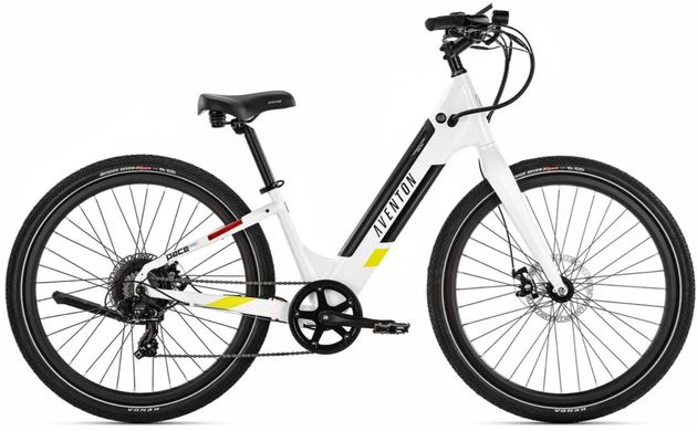 Електровелосипед 27,5" Aventon Pace 350 ST рама - M 2023 Ghost White ROVER-SKE-19-08 фото