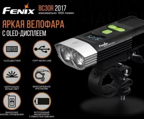 Велофара Fenix BC30R 2017 46750ROSN фото