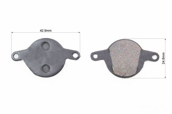 Тормозные колодки Disk-brake (Magura LOUISE FR, 2002-2006, CLARA 2001-2002), чёрные YL-1012 VB-411277 фото