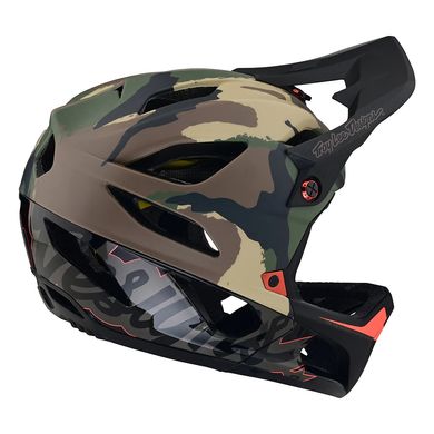 Вело шолом TLD Stage Helmet Signature Camo ARMY Green XS 115545011 фото