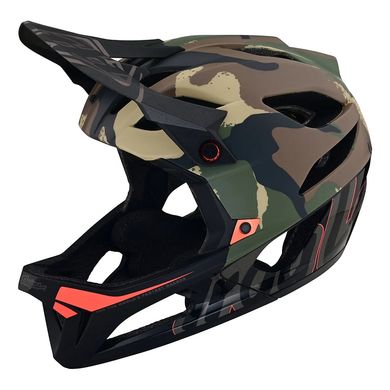 Вело шолом TLD Stage Helmet Signature Camo ARMY Green XS 115545011 фото