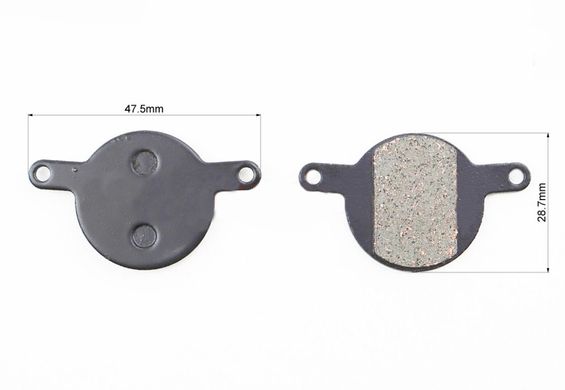 Тормозные колодки Disk-brake (Magura Julie 2001-2008), чёрные YL-1047 VB-411683 фото