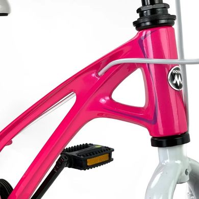 Велосипед RoyalBaby GALAXY FLEET PLUS MG 18", OFFICIAL UA, рожевий ROVER-RB18-27 -PNK фото