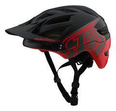 Вело шолом TLD A1 MIPS Classic BLACK/RED обхват головы 53-54см. XS 190111160 фото