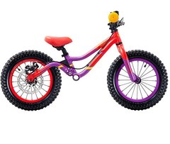 Біговел/велосипед S"COOL pedeX dirt 14" 1sp Purple/Red - 2030 ROVER-12524VFM фото