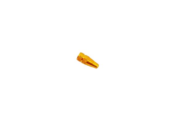Колпачок ниппеля (Presta), алюминиевый, золотистый FV-01 VB-409389 фото