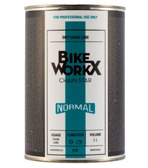 Мастило для ланцюга BikeWorkX Chain Star "normal" банку 1L. CHAINN/1 фото