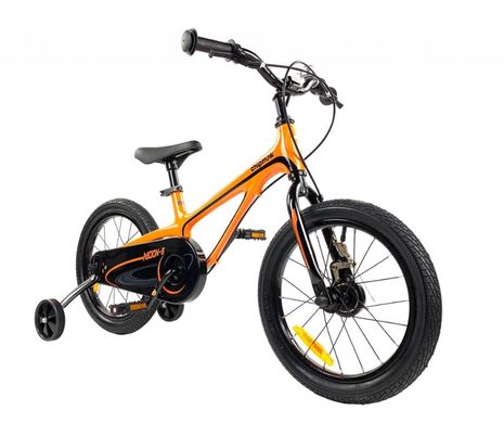 Велосипед RoyalBaby Chipmunk MOON 16", Магній, OFFICIAL UA, помаранчевий ROVER-CM16-5-ORG фото