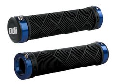 Грипси ODI Cross Trainer MTB Lock-On Bonus Pack Black/Blue Clamps (чорні з синіми замками) D30CTB-U фото