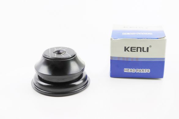 Рульові чашки KENLI KL-B441 1-1/8"x1,5" безрізьбової вилки, напівінтегровані, чорний VB-411028 фото