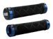 Грипсы ODI Cross Trainer MTB Lock-On Bonus Pack Black w/Blue Clamps (черные с синими замками) D30CTB-U фото