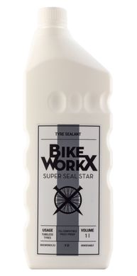 Герметик для безкамерних коліс BikeWorkX Super Seal Star 1л. SUPERSEAL/1 фото