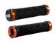 Грипсы ODI Cross Trainer MTB Lock-On Bonus Pack Black w/Orange Clamps, черные с оранжевыми замками D30CTB-O фото