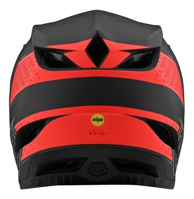 Вело шолом фулфейс TLD D4 Carbon Freedom 2.0 Black/Red обхват головы 61-62 см XL 139777005 фото