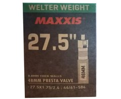 Камера Maxxis 27.5"x1.75-2.4 Welter Weight 48mm Presta Valve (FV) EIB00139800 фото