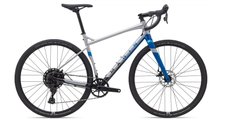 Велосипед 28" Marin GESTALT X10 рама - 60см 2022 Gloss Chrome/Blue/Black ROVER-SKD-84-59 фото