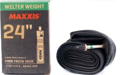 Камера Maxxis 24x1.5-2.5 Welter Weight 48mm Schrader Valve (AV) EIB00159500 фото