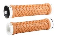 Грипси ODI Vans® Lock-On Grips, Limited Edition, Gum with Checkerboard White Clamps D30VNGR-W	 фото