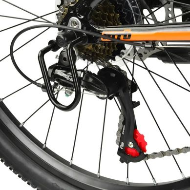 Велосипед RoyalBaby FEMA MTB 1.0 24", OFFICIAL UA, чорний ROVER-RB24-10-BLK фото