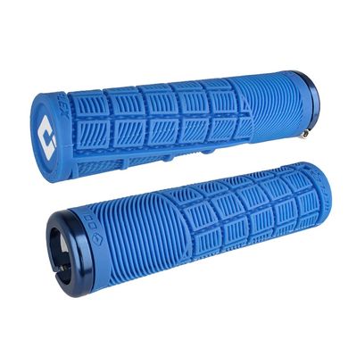 Грипси ODI Reflex v2.1 Lock-On MTB Closed End 135mm Blue D33RXU-U	 фото