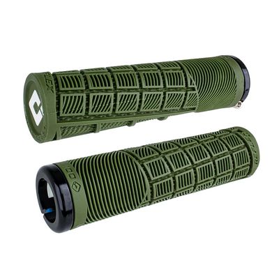 Грипсы ODI Reflex v2.1 Lock-On MTB Closed End 135mm Army Green D33RXAG-B	 фото