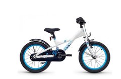 Велосипед S"COOL XXlite Steel 16" 1sp White/Blue - 4010 ROVER-12528VFM фото