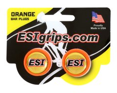 Заглушки керма ESI Bar Plug Orange, помаранчеві BP1OR фото
